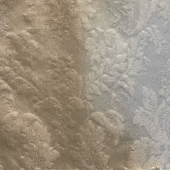 POSIES Handcrafted by the Women of Maine Girls Ivory Silk Glinda Dress Size 6 - Picture 9 of 12